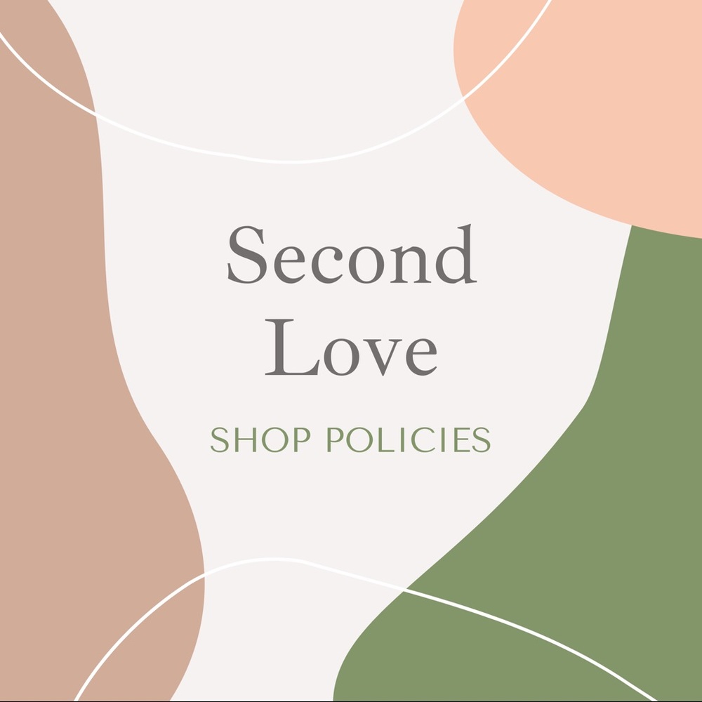 SHOP POLICIES - Picture 1 of 1